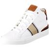 GUESS TODI Mid, Sneaker Uomo, White Beige, 45 EU