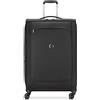Delsey VALIGIA TROLLEY 4 DOPPIE RUOTE ESPANDIBILE 78 CM RICICLATO, Nero