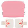 Pwshymi Perforatrice di Fogli Sciolti da 30 Fori Rosa, Perforatrice di 5 Fogli Contemporaneamente, per Forare le Pagine Interne, Punzonatrice Manuale Quotidiana Perforatrice di