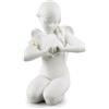 LLADRO Statuina Angelo Cuore Celestiale
