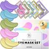 BLOOMORA Patch Occhi (30 paia, mix varietà) - Maschera Occhi con Niacinamide e Acido ialuronico - Eye Patch - Maschera Occhiaie - Maschera Contorno Occhi - Patch Occhiaie e Borse