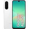 Samsung Galaxy A26 5G Smartphone 6.7 Display Super AMOLED RAM 6 Gb Memoria Interna 128 Gb Fotocamera 50 MP Android colore Bianco - SM-A266BZWBEUE