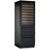 KlimaItalia Cantinetta Vino DW 190 BLACK - Ventilata - Doppia Temperatura +2 +20 / 0 +15 °C - 141 Bottiglie