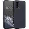 kwmobile Custodia Compatibile con Oppo A74 (5G) / A54 (5G) Cover - Back Case per Smartphone in Silicone TPU - Protezione Gommata - nero matt