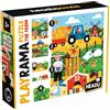 HEADU - Playrama Puzzle The Farm - Sovrapponi i puzzle e ottieni un effetto magico! - Puzzle Educativo per Bambini dai 3 agli 8 anni, Made in Italy