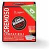 VERGNANO GRANAROMA GRANI Caffè Vergnano Cremoso - 128 Capsule Compostabili (8 Confezioni da 16) - Compatibili con le macchine Lavazza* A Modo Mio*