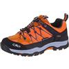CMP Kids Rigel Low Trekking Shoes Wp, Scarpe da trekking Unisex - Bambini e ragazzi, Flame Blue, 37 EU