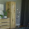 Armadio battente guardaroba 1 anta 50xH180 cm rovere oldwook Owen