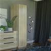 Armadio battente guardaroba 1 anta 50xH180 cm rovere Owen