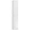 Armadio battente guardaroba componibile 2 ante 30xH193 bianco lucido Chobs-13