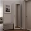 Armadio moderno 1 anta 50xH180 cm specchio beige Salem