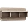 Mensola libreria moderna 120xH56 cm pensile da parete design rovere chiaro Nature