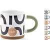H&H Singola tazza Mug colori assortiti 380 cc