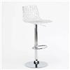 GRANDSOLEIL - Sgabello Spider PC a gas - Trasparente