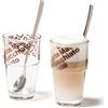 Leonardo Caffé Latte SOLO 410 ml marrone 4 pezzi (2 bicchieri e 2 cucchiai)