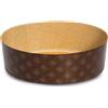 Guardini Confezione 3 stampi panettone basso easy bake in carta gr 750 cm 20x9 h