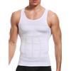 Ducomi Slimshaper Canottiera Uomo Contenitiva - Canotta Senza Maniche Modellante e Snellente, Addome Tonico e Sottile - Indumento Intimo Aspetto Elegante (Bianco, XXL)