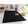 HANSE Home - Tappeto a Pelo Basso Fancy, in Polipropilene, 200 x 280 x 0,7 cm, Colore: Nero