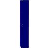 Bisley - Armadio Guardaroba Office, 1 Scomparto, T 305 mm, Metallo, 639 Oxford, 30,5 x 30,5 x 180,2 cm, Colore: Blu