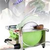 TAHALI Rettificatrice per lucidatura di gioielli con gemme, mini sega da tavolo lucidatrice per roccia lapidaria, tornio fai da te 500-7000 giri/min per macinare giada, ambra,220V