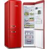 SEVERIN Frigorifero combinato RKG 8927 Rosso