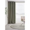 JOTEX Shadow Eyelet - Tenda oscurante con occhiello, 140 x 220 cm, colore: Verde oliva