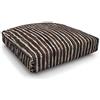 Heckett Lane Valeria Pouf, Marrone, 60x60x10
