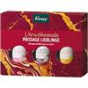 Kneipp Confezione regalo per massaggiare i tesori - Il regalo perfetto per un piacevole relax e momenti di coccole - 3 x 20 ml