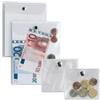 SEI ROTA Busta con bottone Press 2E - PVC - 9,5 x 12 cm - trasparente - Sei Rota (unità vendita 1 pz.)