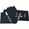 SECURIT Targhette -15 x 21 cm (A5) - nero - Securit - set 10 pezzi (unità vendita 1 pz.)