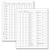 DATA UFFICIO Registro prospetto riepilogativo associazioni sportive - 8 pagine - 31 x 24,5 cm - DU13852S000 - Data Ufficio (unità vendita 1 pz.)