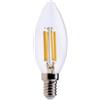 MKC Lampada - Led - candela - 6W - E14 - 6000K - luce bianca fredda - MKC (unità vendita 1 pz.)