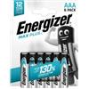 Energizer Pila ministilo AAA - 1,5V - Max Plus alcalina - Energizer - blister 6 pezzi (unità vendita 1 pz.)