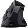 TRUST Mouse wireless ergonomico Voxx - ricaricabile - nero - Trust (unità vendita 1 pz.)