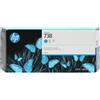 Hp - Cartuccia DesignJet Ink 738 - Ciano - 676M6A - 300ml (unità vendita 1 pz.)