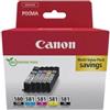 Canon - Cartuccia ink Multipack - BK-C-M-Y - CL-581 - 2103C006 (unità vendita 1 pz.)