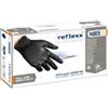 Reflexx Guanti in nitrile N85B - ultra resistenti - tg M - nero - Reflexx - conf. 50 pezzi (unità vendita 1 pz.)