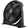 CFG Ventilatore Black Circle 50 - da terra e a parete - 70 W - diametro 50 cm - 58,5 x 22 x 60 cm - CFG (unità vendita 1 pz.)