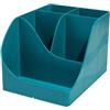 EXACOMPTA Portapenne Pen Wave Skandi - 15,5 x 11,9 x 10,9 cm - blu pacifico - Exacompta (unità vendita 1 pz.)