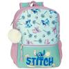 Disney Stitch Just Chill Valigia - Borsa tipo messenger per ragazze, Verde, Taglia unica per tutti