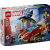 Lego Auto di Iron Man Car e Black Panther contro Hulk rosso - Lego Marvel 76310