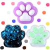 AWAVM 3 Pezzi Antistress Zampa di Gatto Gigante, Giocattoli Fidget Morbidi, Giocattolo in Silicone da Strizzare a Zampa di Gatto Grande per Rilassare l'Ansia (Colore Casuale)