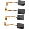 D2D 2 paia di spazzole di ricambio D2D in carbonio CB459 compatibili con Makita GA4530R GA4534 JS1000 GA5030 TM3000C PJ7000.