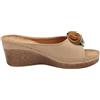 Generic Sabot Donna Eleganti Zeppe Donna Estive Da Casa In Pelle Comode Firmate Aperte Con Plateau Moda Sandali Casual Spiaggia Piscina Mare Espadrillas Antiscivolo Suola Pantofole Donna Estive