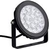 Faro LED 9W RGB+CCT IP66 da Telecomando con Picchetto e Staffa Colore RGB+CCT