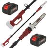 Archman PE04AT - Potatore a batteria su asta telescopica - 180-270 cm - 2x 21V 4Ah