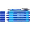 Schneider 152257 Slider Edge XB e Slider Rave XB penna a sfera (colore inchiostro: blu) 6+1 pezzi