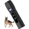 Lancoon, dispositivo a ultrasuoni per cani con luce LED, dispositivo anti-abbaio manuale, addestramento comportamentale a 3 frequenze, segnale acustico lungo e duraturo, pulsante per cani, uso interno