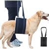 BAOSROY Imbracatura per Ascensori per Cani,Pettorina Sollevamento per Cani,Cintura Ausiliaria Imbracatura Cane,Regolabile Imbracatura Supporto e Riabilitazione,Imbracatura Cane Zampe Posteriori con Maniglia