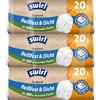 Swirl Sacchetti per la spazzatura antistrappo e a tenuta stagna, 20 l, confezione da 3 pezzi con 45 sacchetti, extra resistenti, antigoccia